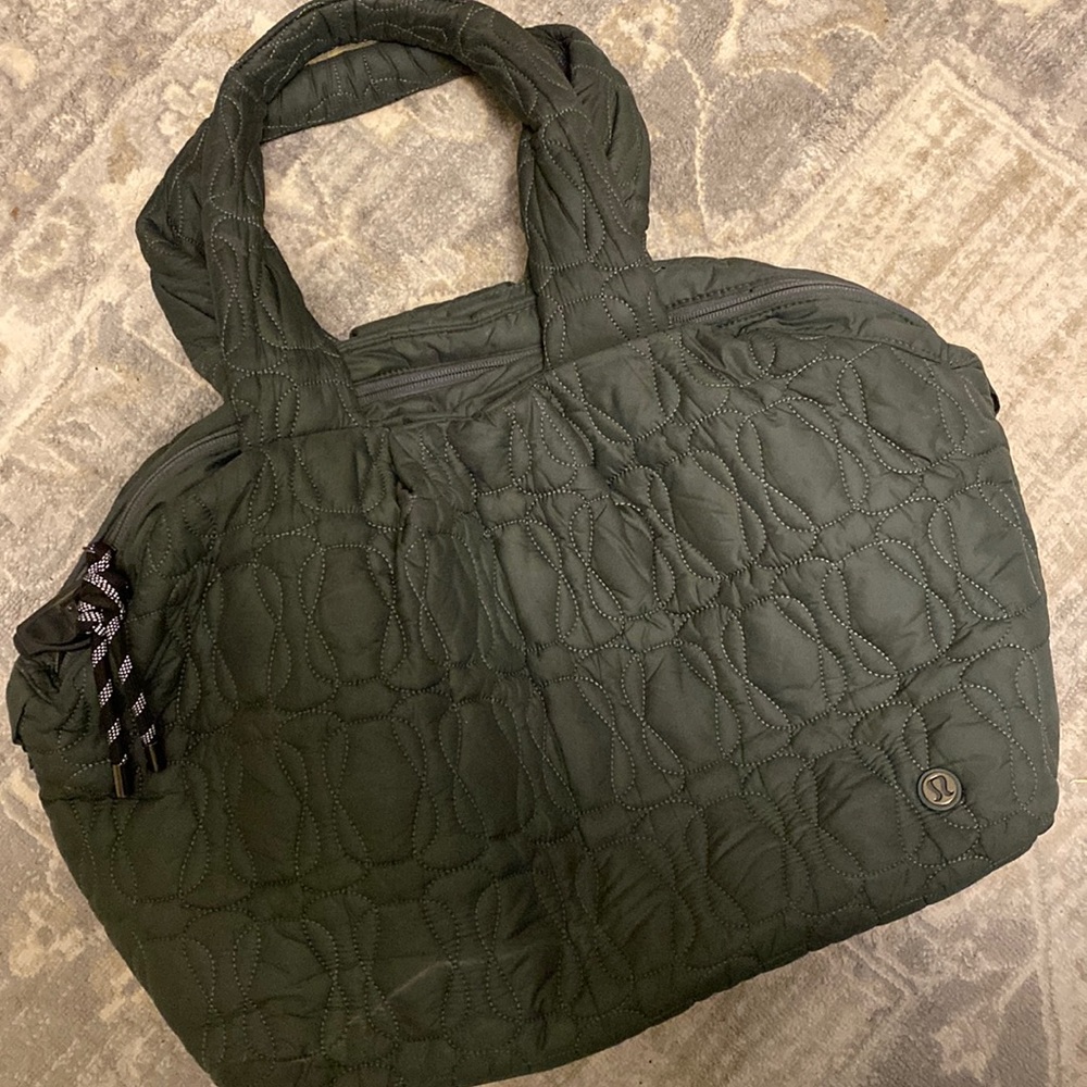 Lululemon Quilted Tote Bag